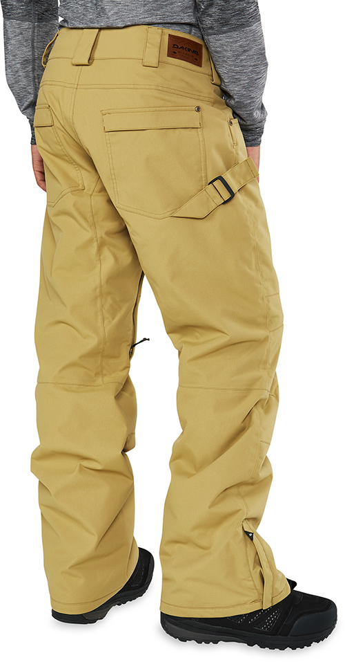 Желтые мужские сноубордические штаны. Dakine Union Pants Tradeinn. Sports men's Insulated trousers.