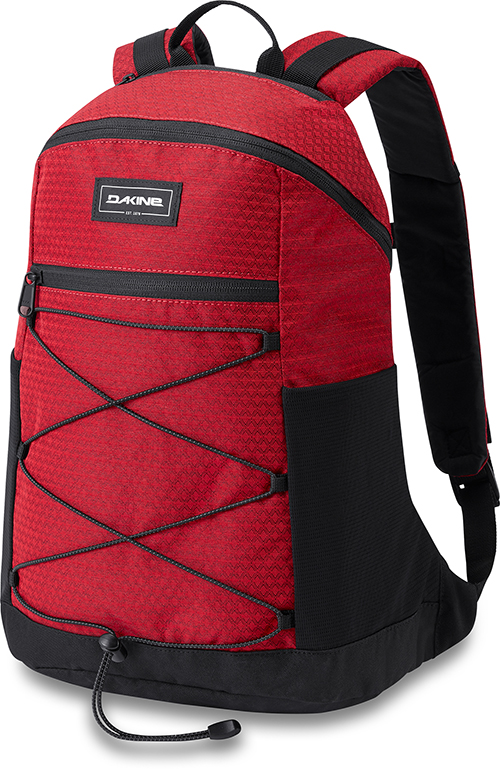 Dakine red backpack 2025